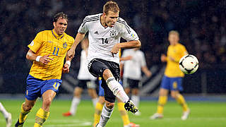Badstuber's last appearance for Germany came against Sweden on 16th October 2012 © imago sportfotodienst