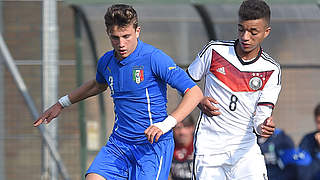 0:1 in Italien: die deutschen U 16-Junioren © 2015 Getty Images