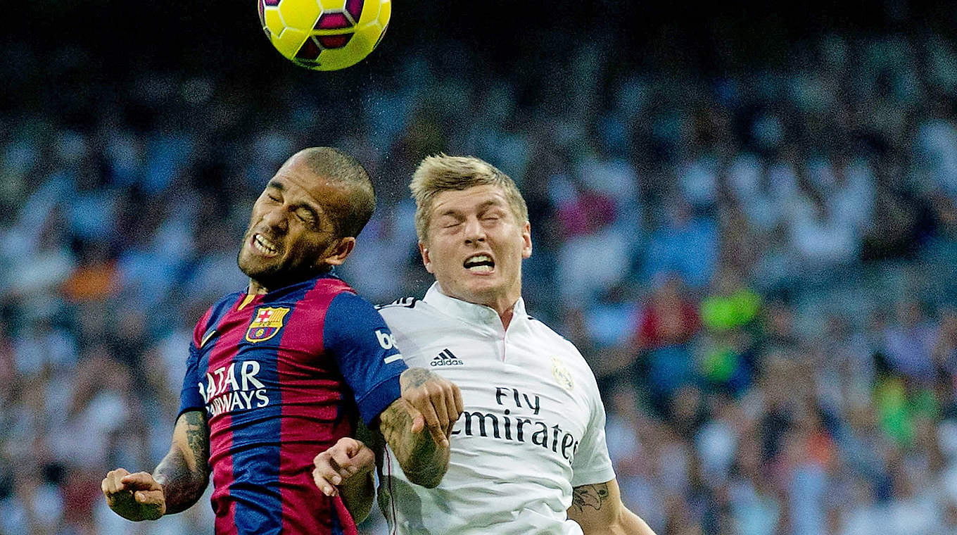 Kroos in action in the first El Clasico of the season back in October 2014 © 2014 Getty Images