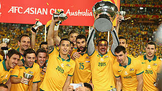 Host nation Australia win the Asia Cup in 2015  © 2015 Getty Images