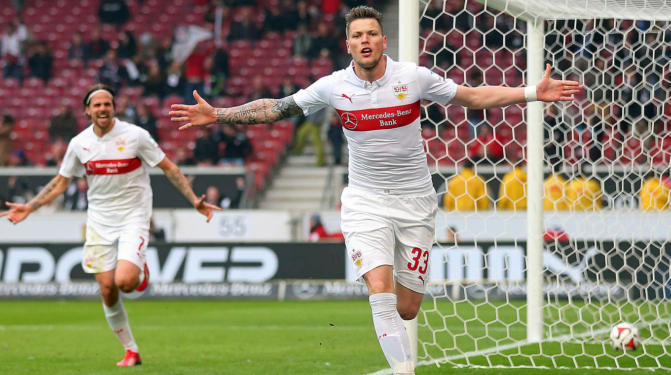 Stuttgart secured their first victory in nine games © 2015 Getty Images