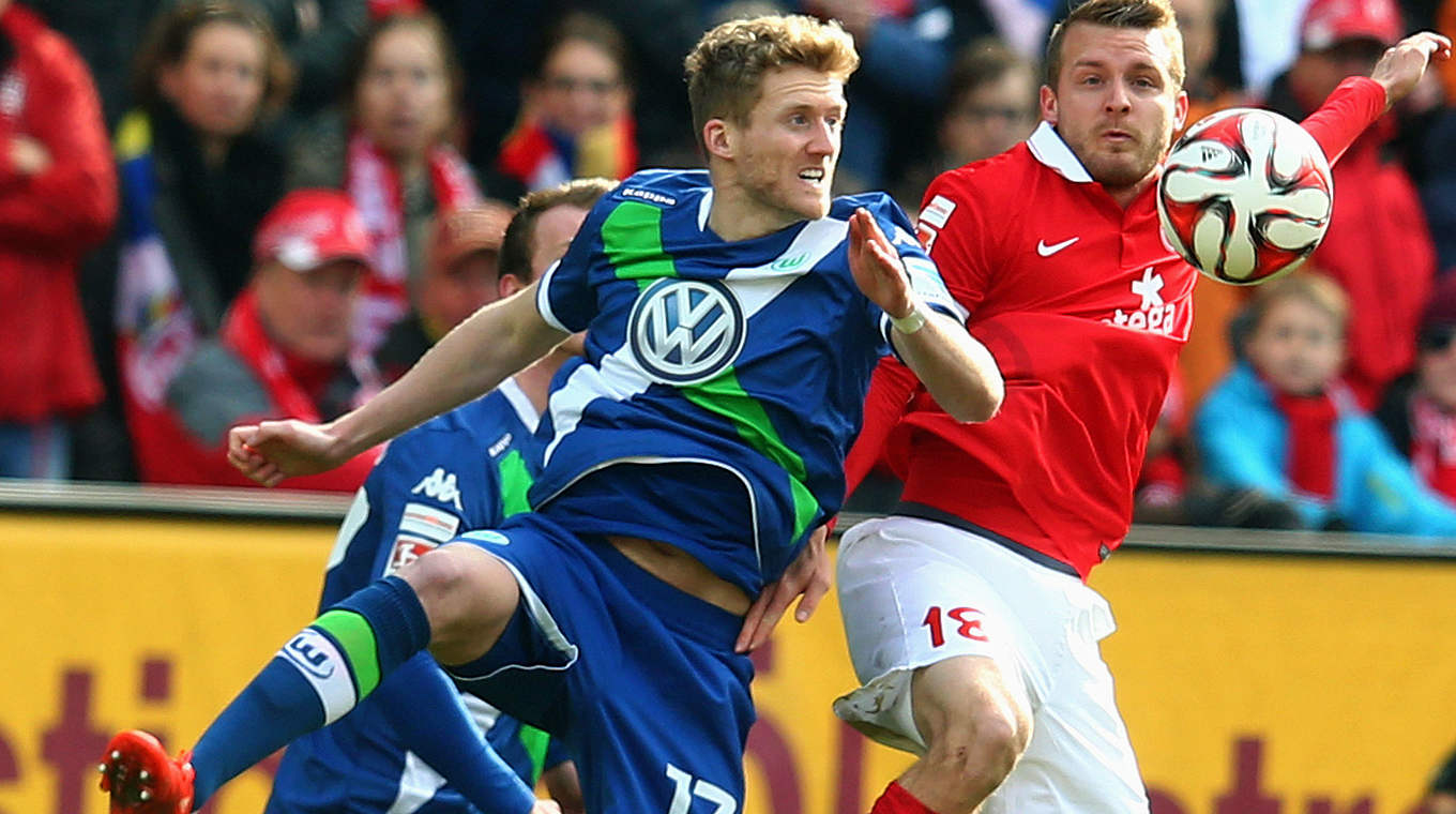 Wolfsburg drew in Mainz © 2015 Getty Images