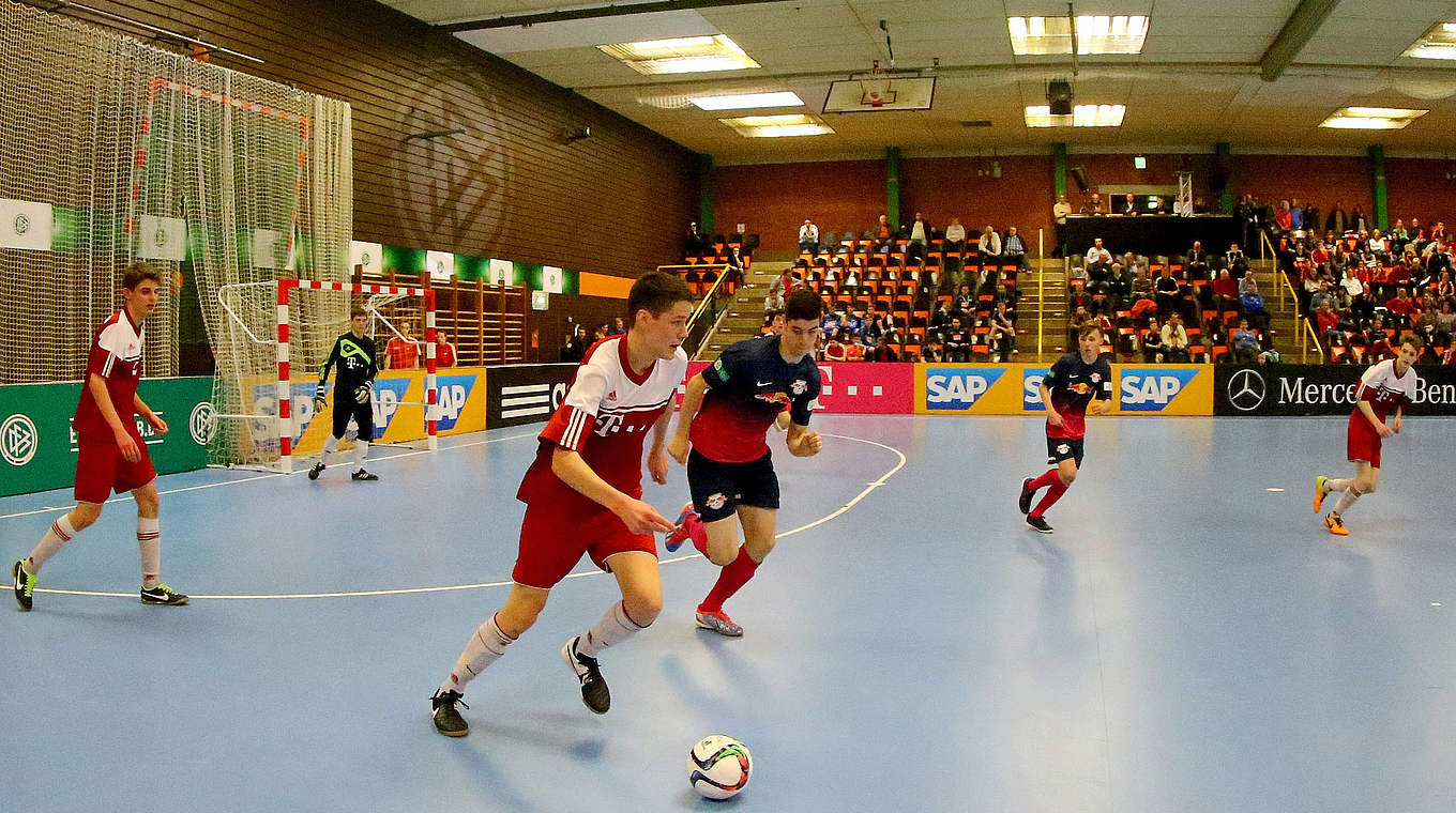 Toller Futsal in Gevelsberg: die DFB-Junioren Hallenmeisterschaft © 2015 Getty Images