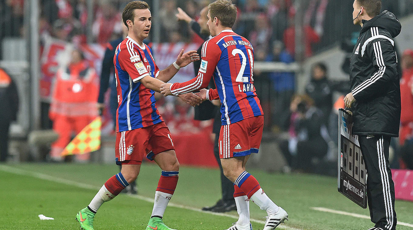 Mario Götze: "We definitely need to up our game against Dortmund" © 2015 Getty Images