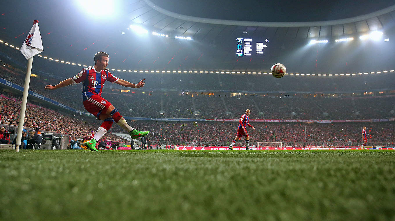 Bayern attacker Götze: "We need to be more penetrative when we attack" © 2015 Getty Images For MAN