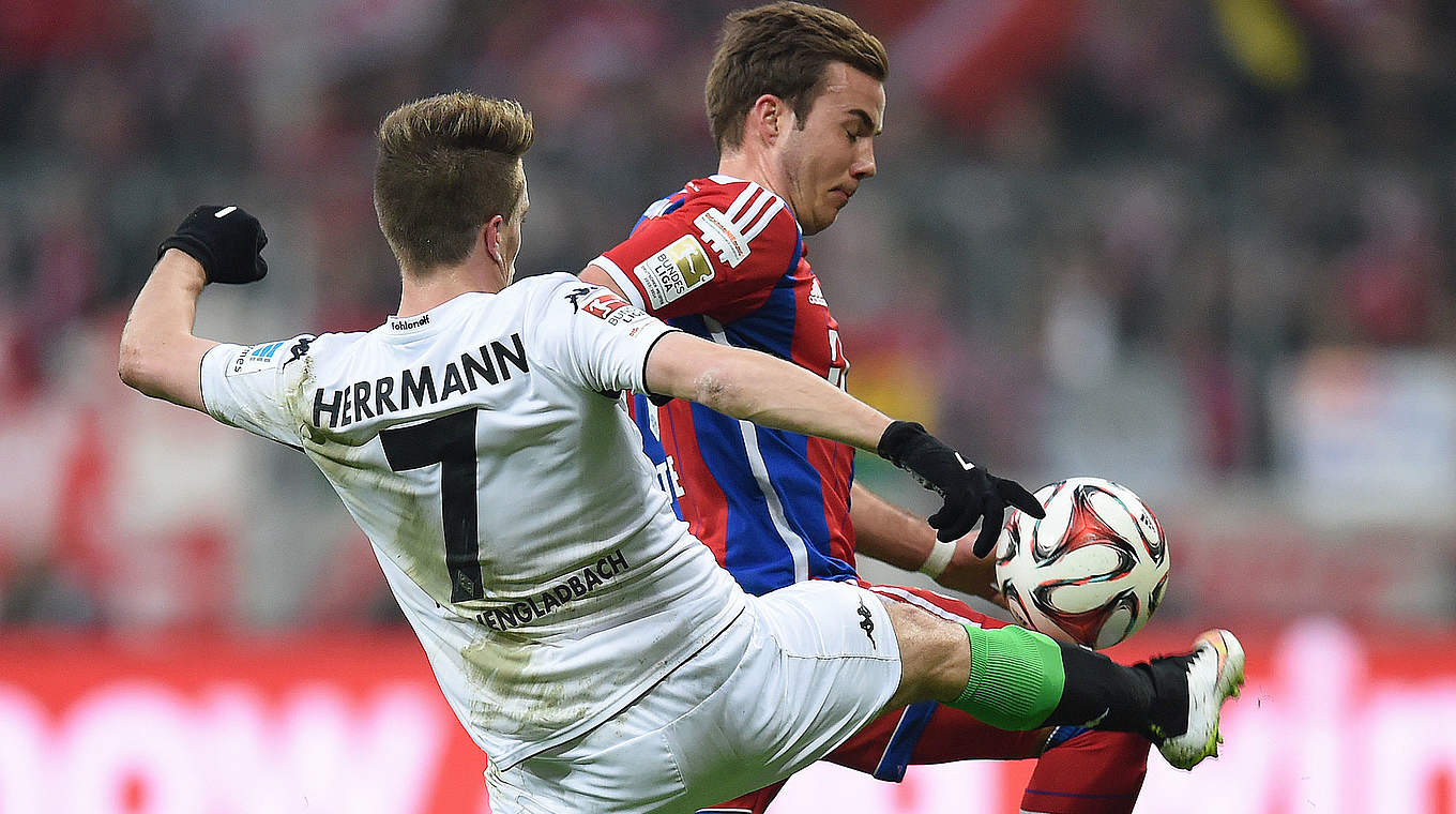 Mario Götze: "Gladbach counter attacked well" © 2015 Getty Images