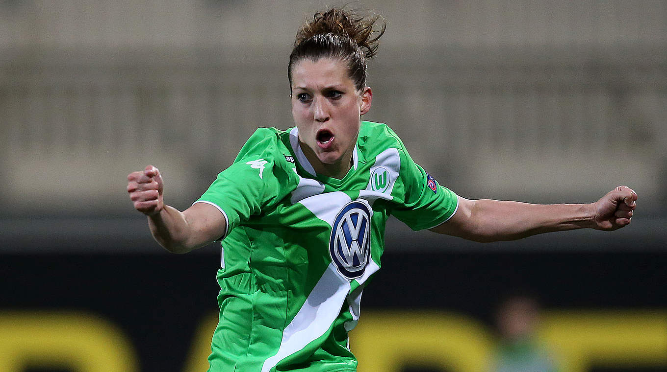 Wolfsburgs Nationalspielerin Verena Faißt: "Wir müssen die Torchancen besser nutzen" © 2015 Getty Images