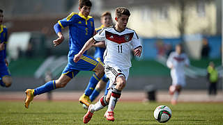 Zweiter Sieg im zweiten Spiel: U 17 besiegt die Ukraine mit 3:0 © 2015 Getty Images