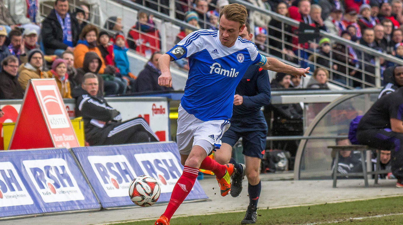 Kazior: "Es wäre hervorragend, wenn sich die U 23 im Profifußball wieder etabliert" © Patrick Nawe/Holstein Kiel