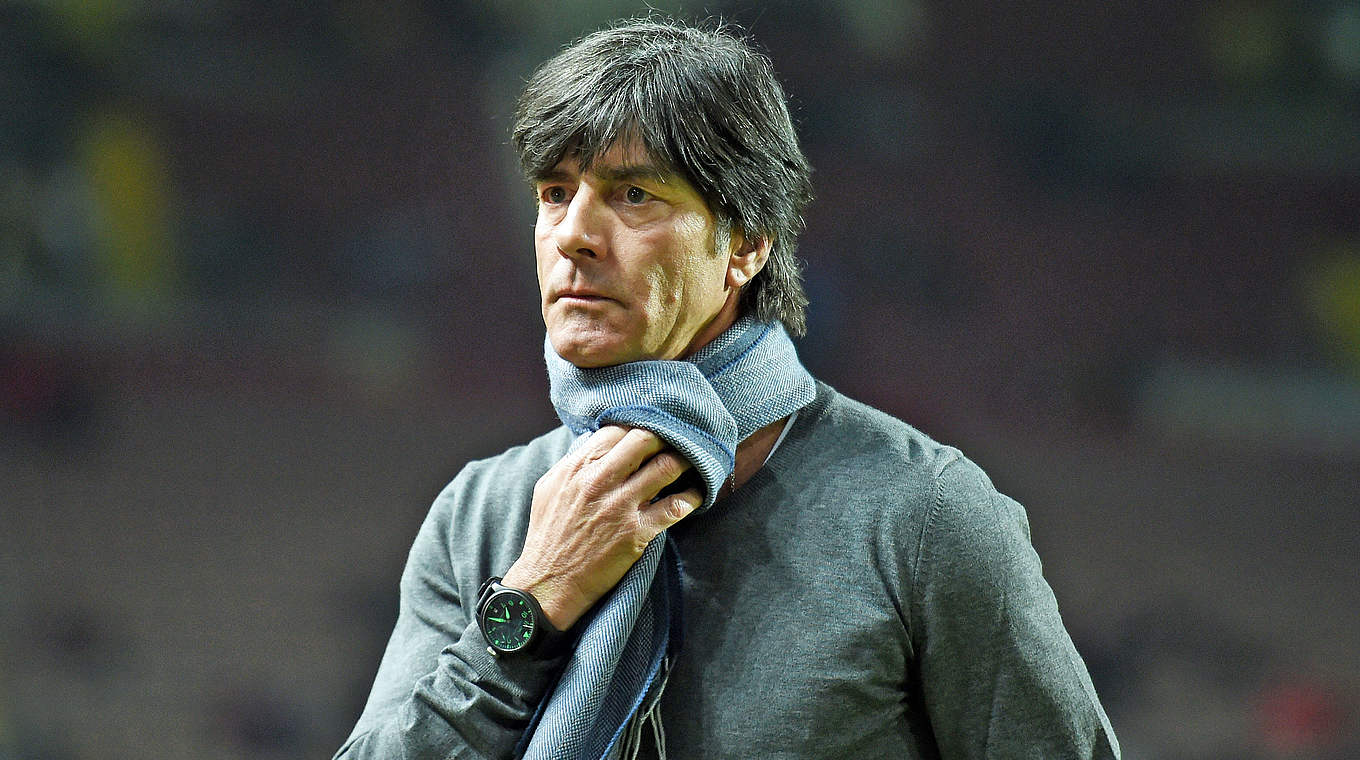 Joachim Löw "The game was a little hectic in general" © 2015 Getty Images