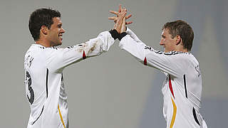 Germany have a 100% record against Georgia © 2006 Getty Images