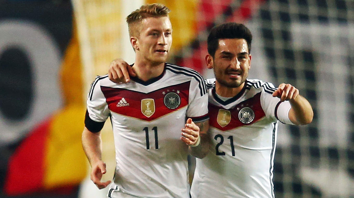 Ilkay Gündogan "I see the game as a step towards new start for me and Germany." © 2015 Getty Images