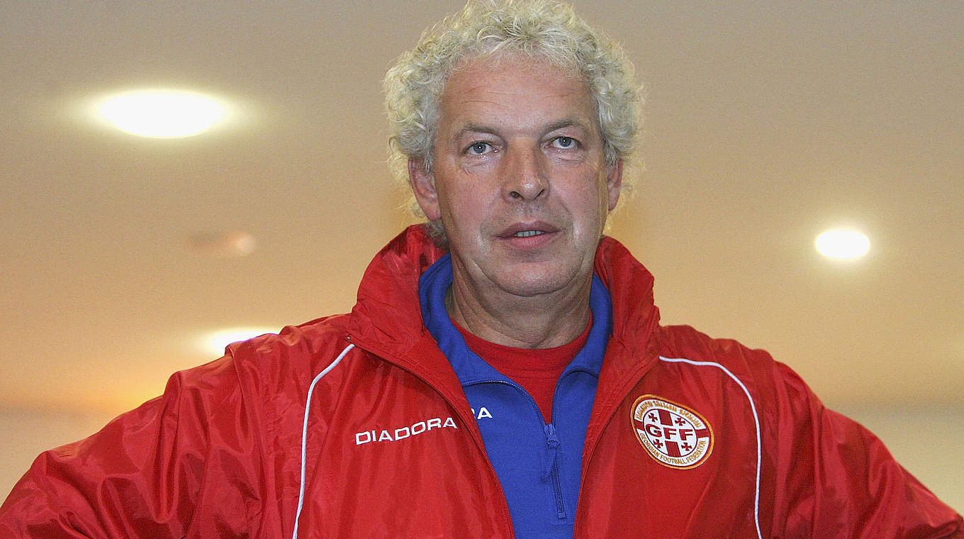 Zu seiner Zeit als Nationaltrainer Georgiens: Klaus Toppmöller 2008 © 2006 Getty Images