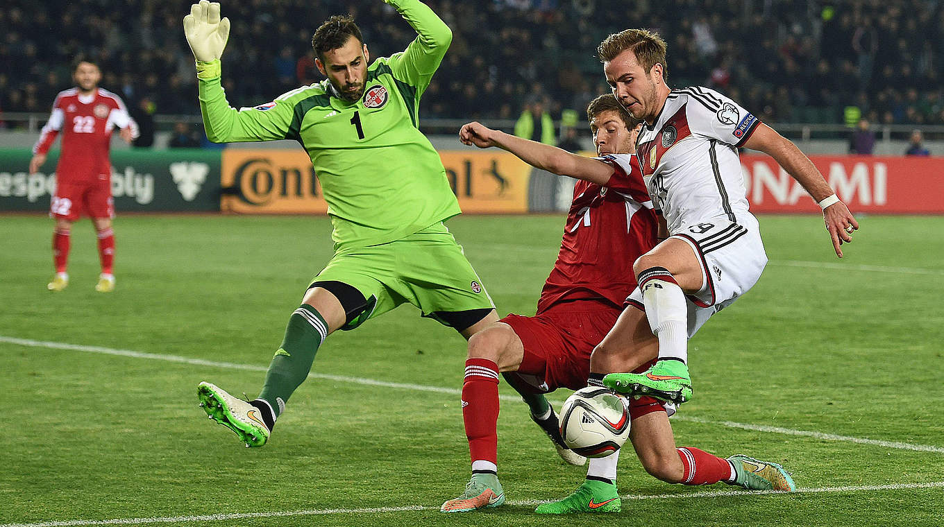 Mario Götze made the most appearances © 2015 Getty Images