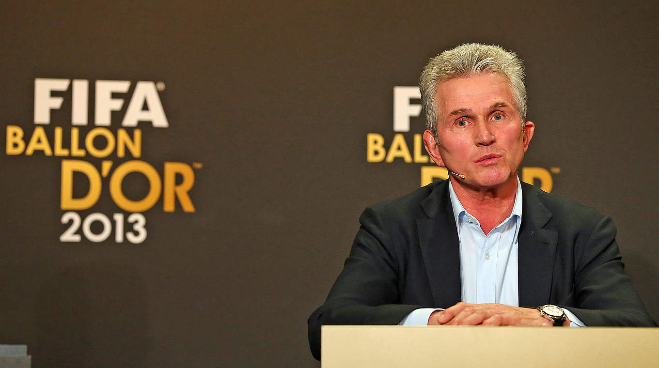 Heynckes was named FIFA World Coach of the Year in 2013 © 2014 Getty Images