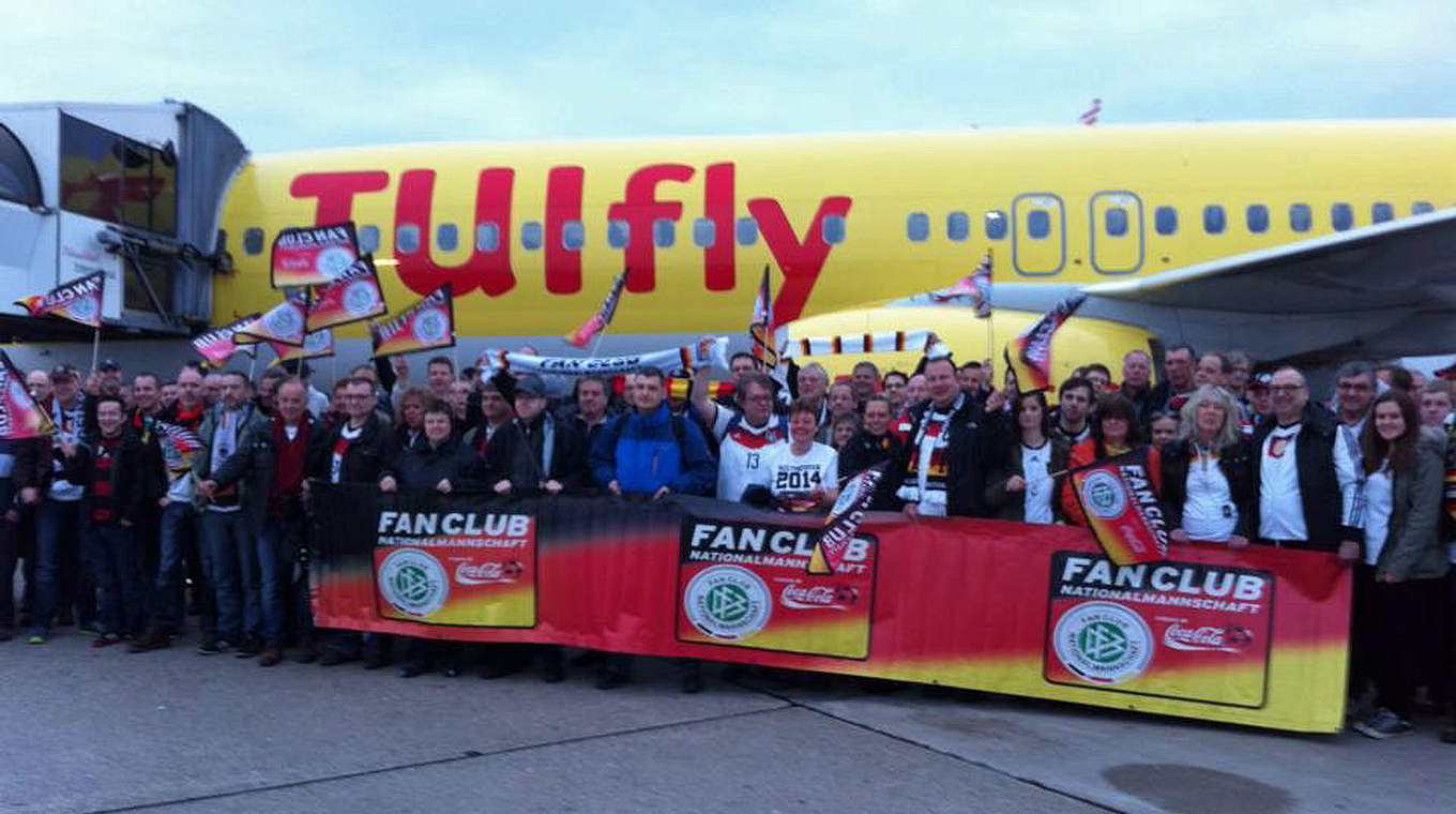 130 Fans auf dem Weg nach Georgien: Unterwegs mit dem Fan Club Nationalmannschaft © DFB