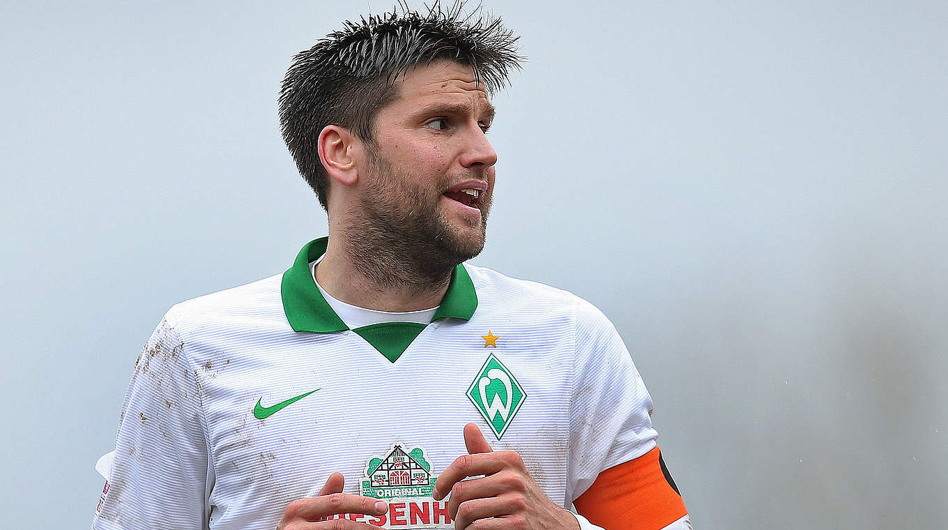 Beendet seine aktive Karriere und wird Co-Trainer bei Bremen II: Florian Bruns  © 2015 Getty Images