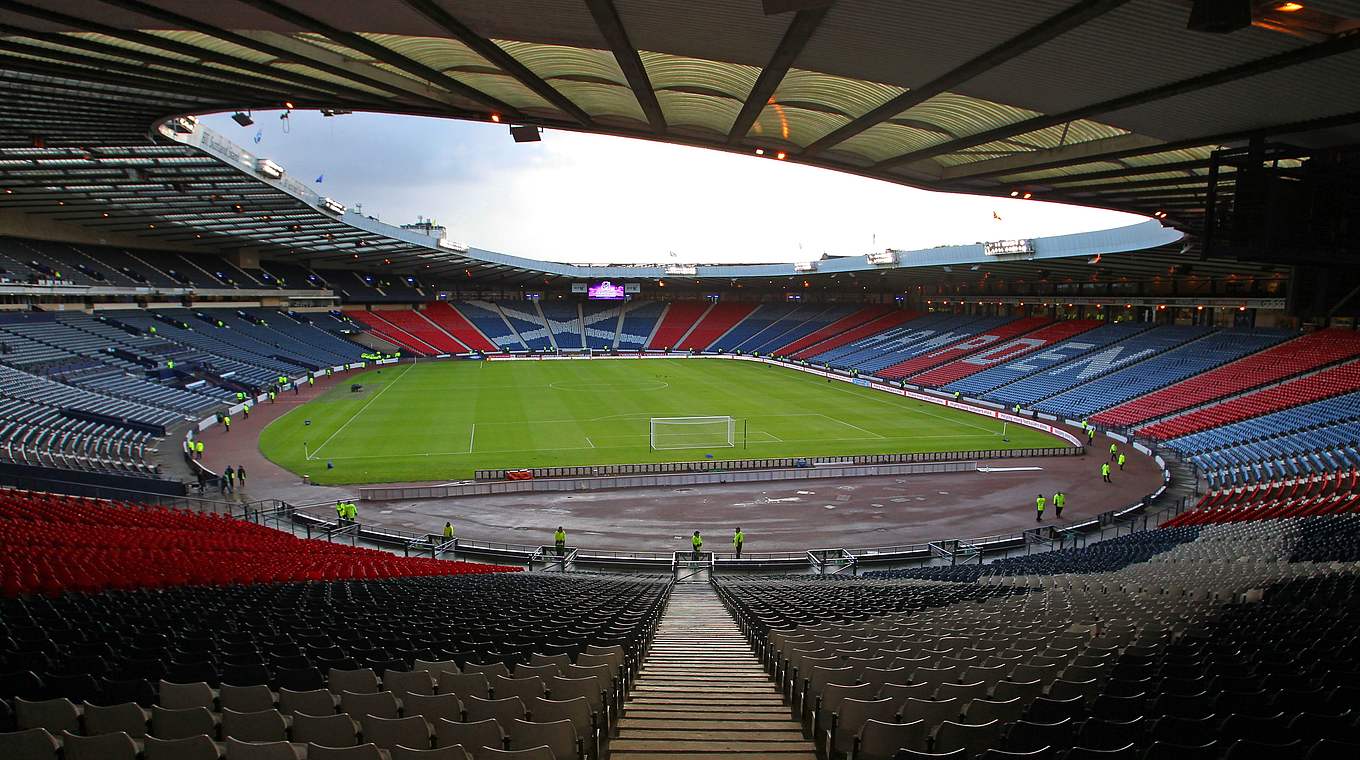 Spielort: Der legendäre Hampden Park. © AFP