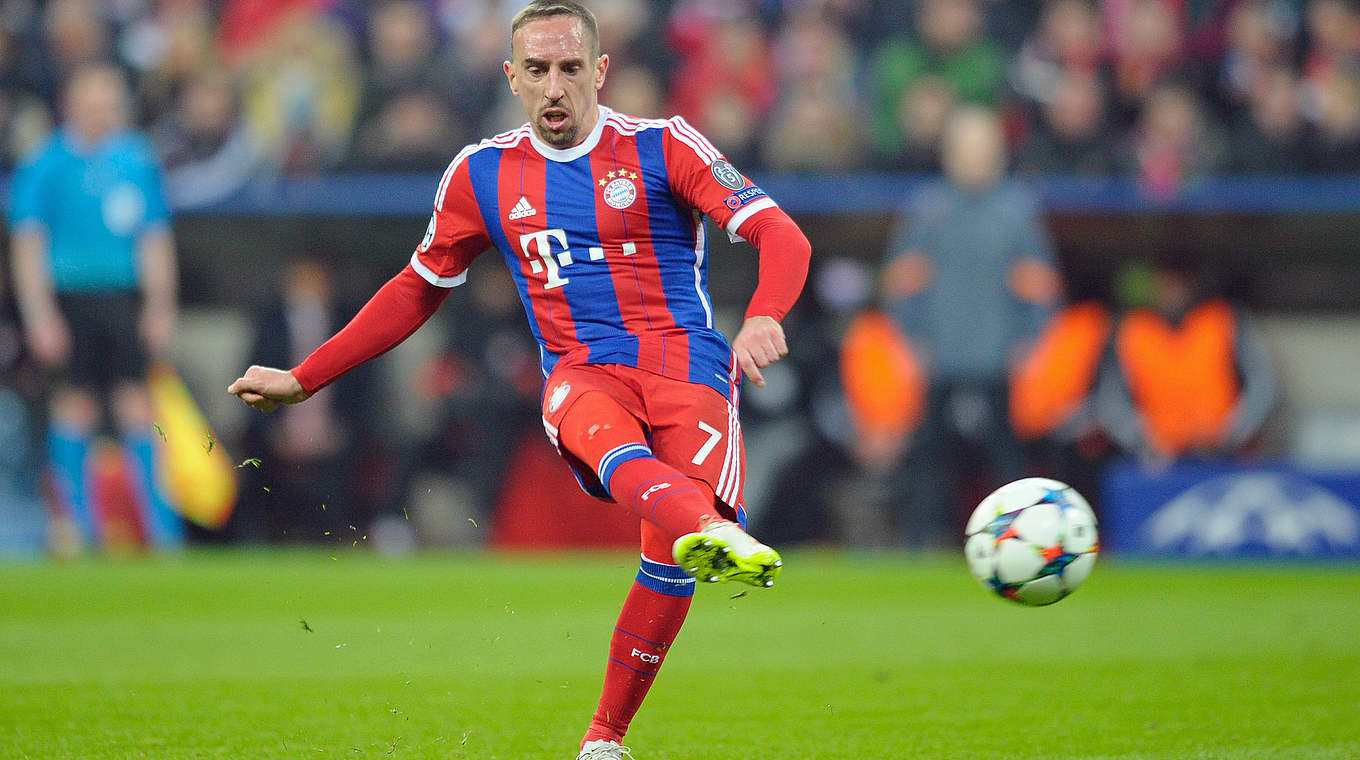 Fortschritt: Franck Ribéry wird demnächst das Regenerationstraining aufnehmen © 2015 Getty Images