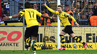 Marco Reus is a key figure and goalscorer in the BVB team. © Getty