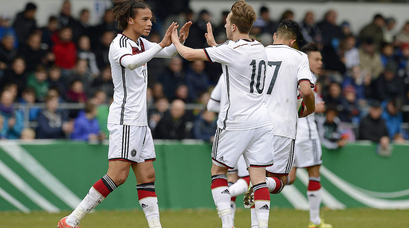 Für die deutsche U 19 absolvierte er elf Länderspiele und erzielte dabei vier Tore © 2015 Getty Images