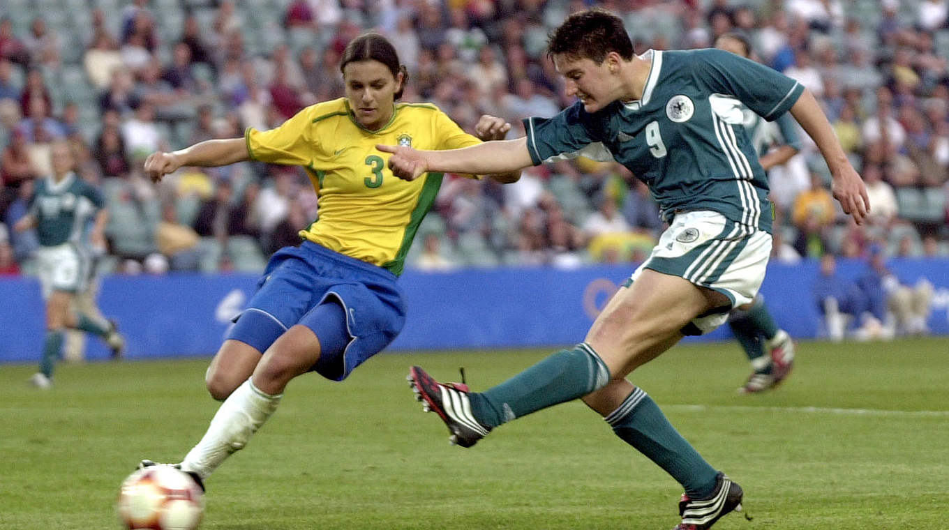 Mit zwei Treffern Richtung Edelmetall: Prinz entscheidet Spiel gegen Brasilien © Bongarts/Getty Images
