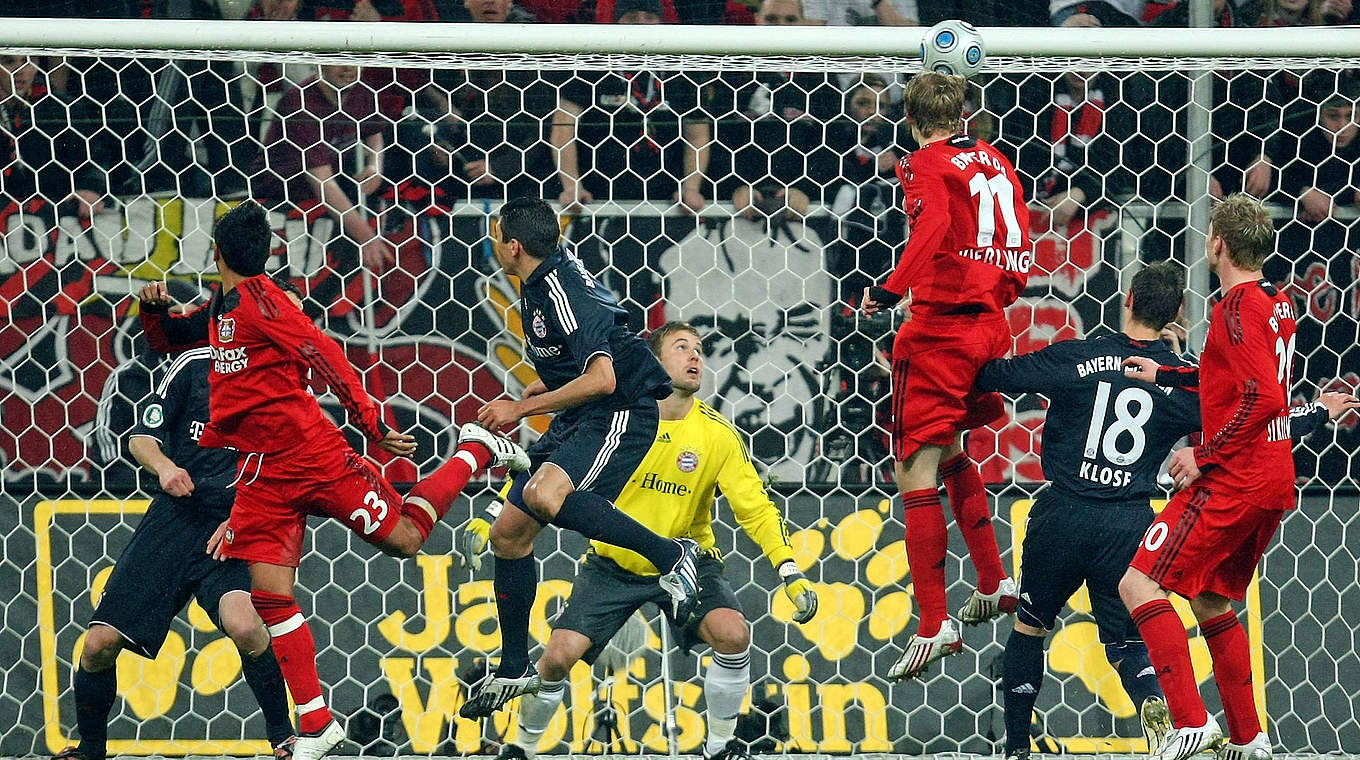 Klinsmanns Anfang vom Ende als Bayern-Trainer: das 2:4 gegen Leverkusen 2009 © 2009 Getty Images