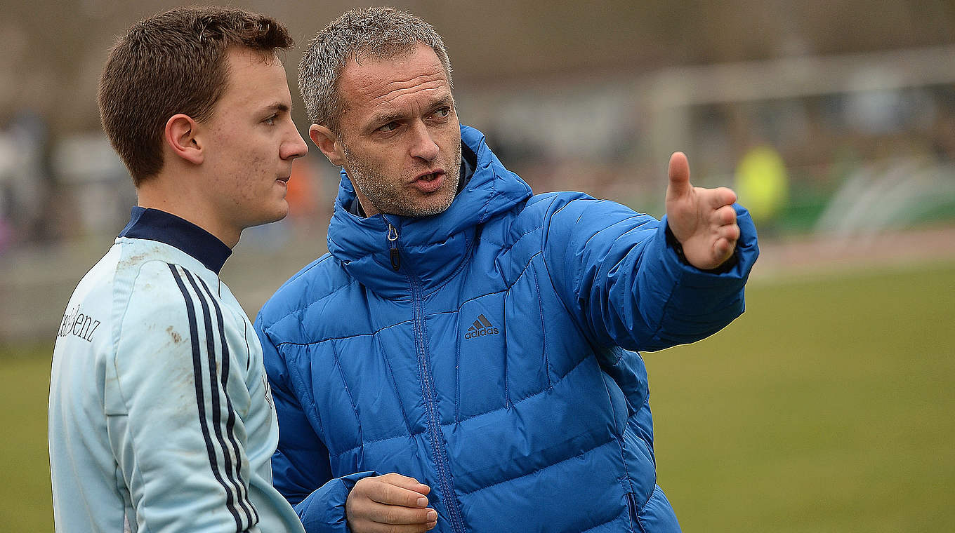 U17 manager Christian Wück: "We want to become European Champions" © 2015 Getty Images