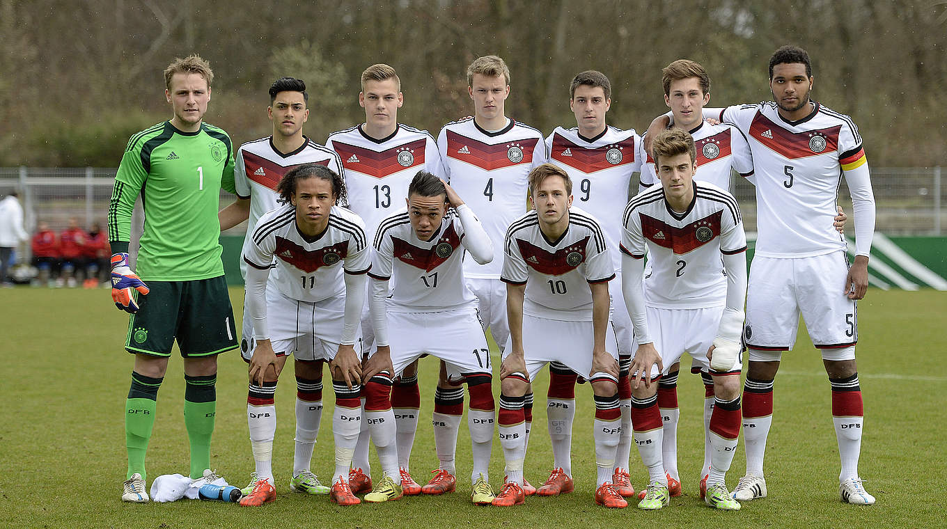 Erfolgreiches Junioren-Team: die deutsche U 19-Nationalmannschaft © 2015 Getty Images