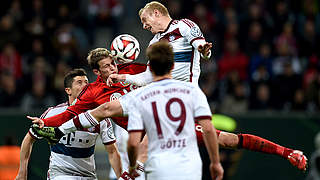 Bayern reached the semis on penatlies © 