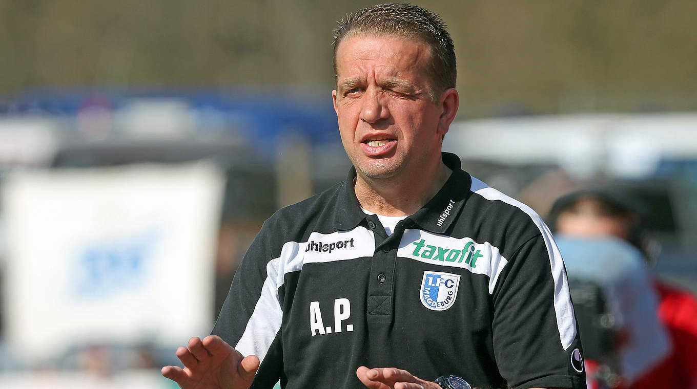 TSG-Coach Andreas Petersen: "Wir wollen weiterhin die Spitzenmannschaften ärgern" © 2014 Getty Images