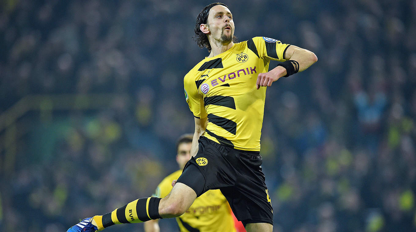 Bringt Borussia Dortmund in der 19. Minute in Führung: Innenverteidiger Neven Subotic © 2015 Getty Images