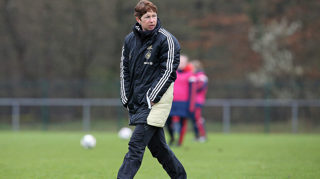 DFB-Trainerin Maren Meinert: "Wir haben gut angefangen und das umgesetzt, was wir uns vorgenommen hatten" © 2014 Getty Images