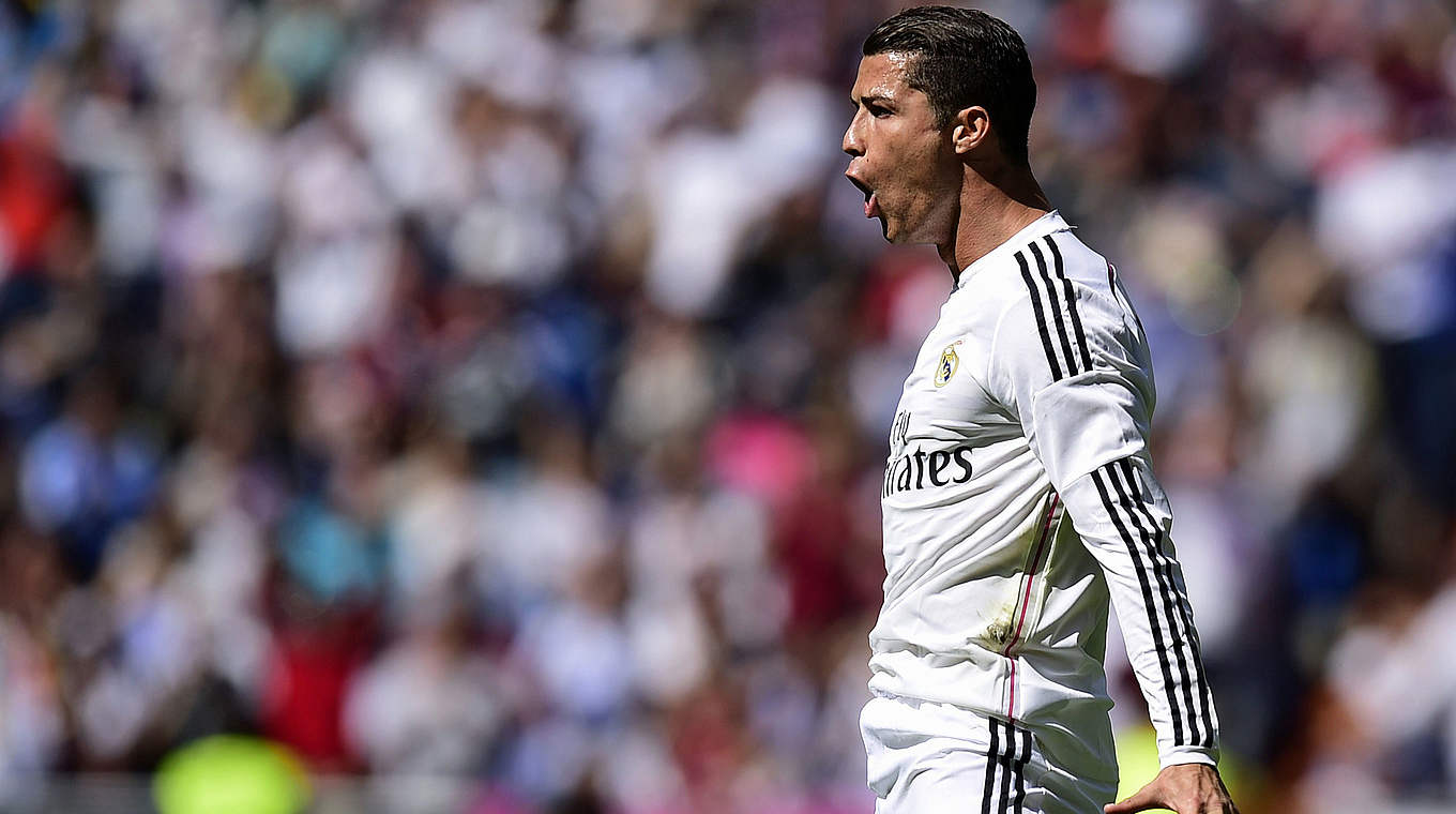 Ronaldo opened the scoring for Real © JAVIER SORIANO/AFP/Getty Images