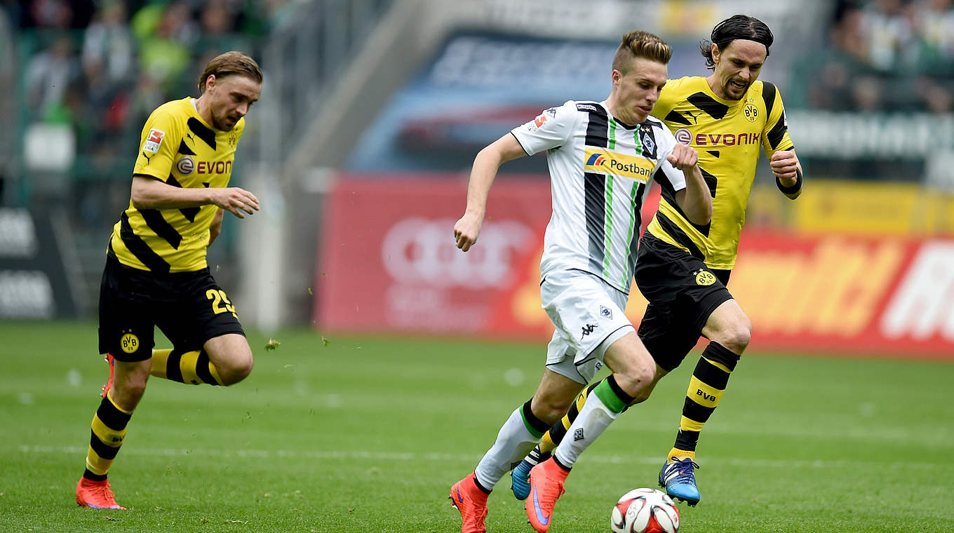 Patrick Herrmann set up a goal against Dortmund with a 70-yard run © 