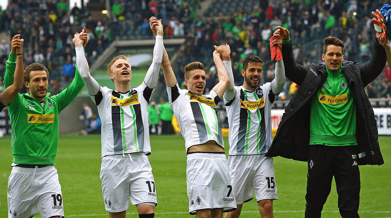 Borussia are well on course to qualify for the Champions League © 2015 Getty Images For MAN
