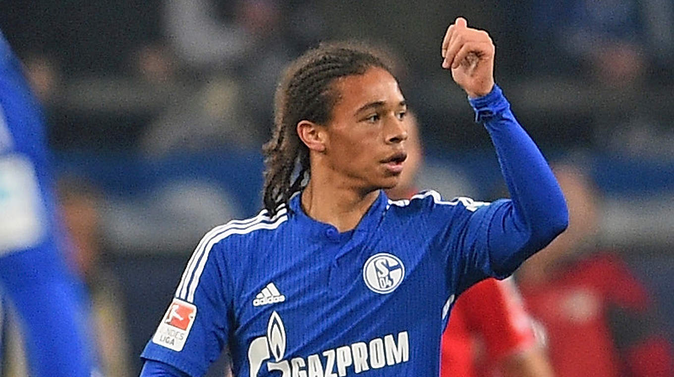 Schießt Schalke zum Sieg: Lizenzspieler Leroy Sané © 2014 Getty Images