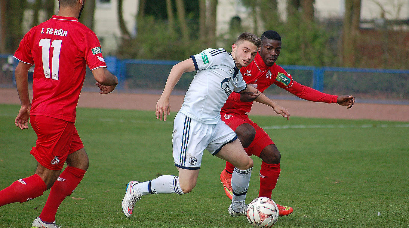 Fehlt verletzt im Finale: Schalkes Junioren-Nationalspieler Maurice Multhaup  © 