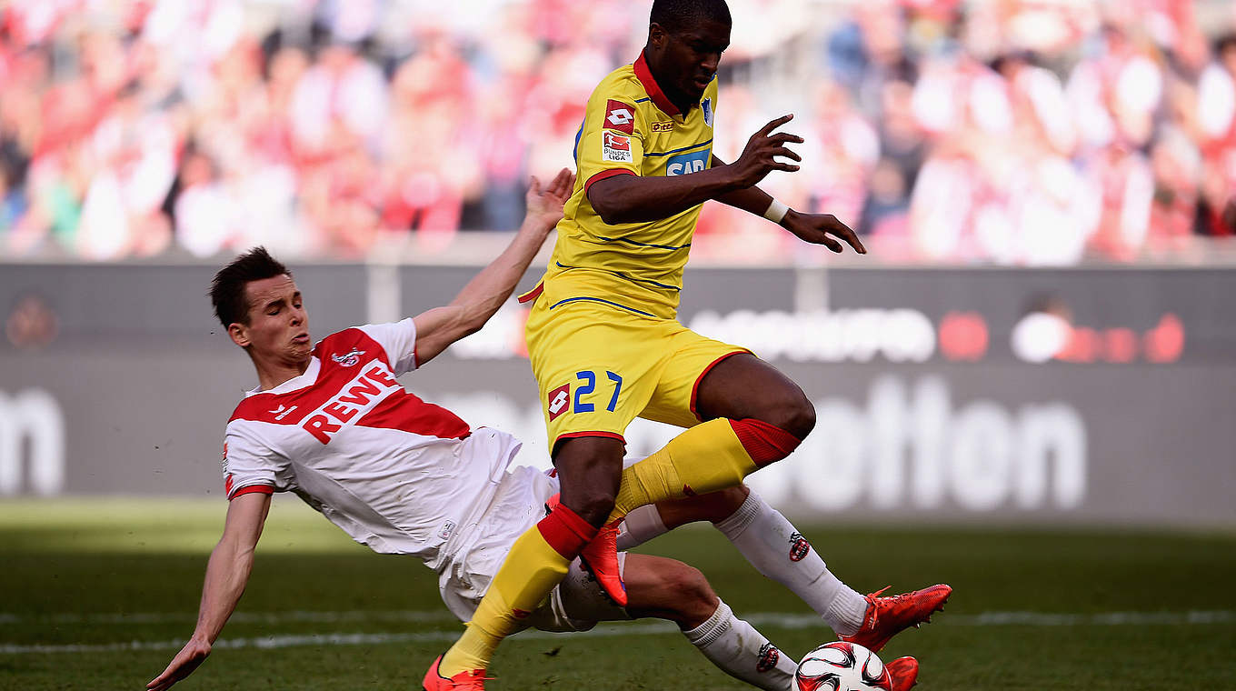 Muss ein Bundesligaspiel aussetzen: Kölns Pawel Olkowski (l.) © 2015 Getty Images