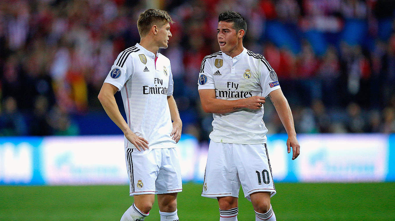 Toni Kroos pulled the strings in midfield for Real, but they couldn't break the deadlock © 2015 Getty Images
