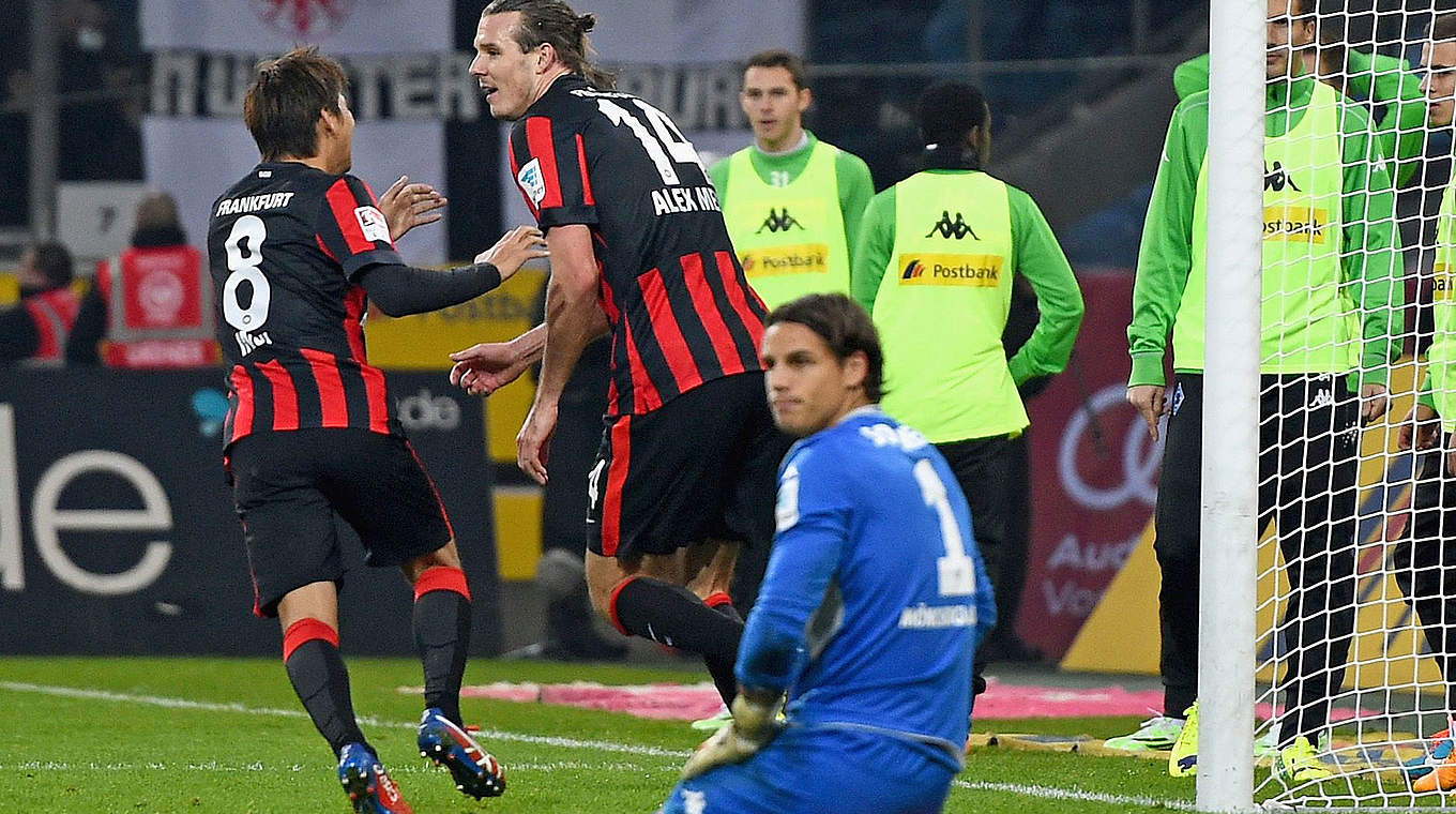 Alex Meier will be missing for Eintracht  © 2014 Getty Images