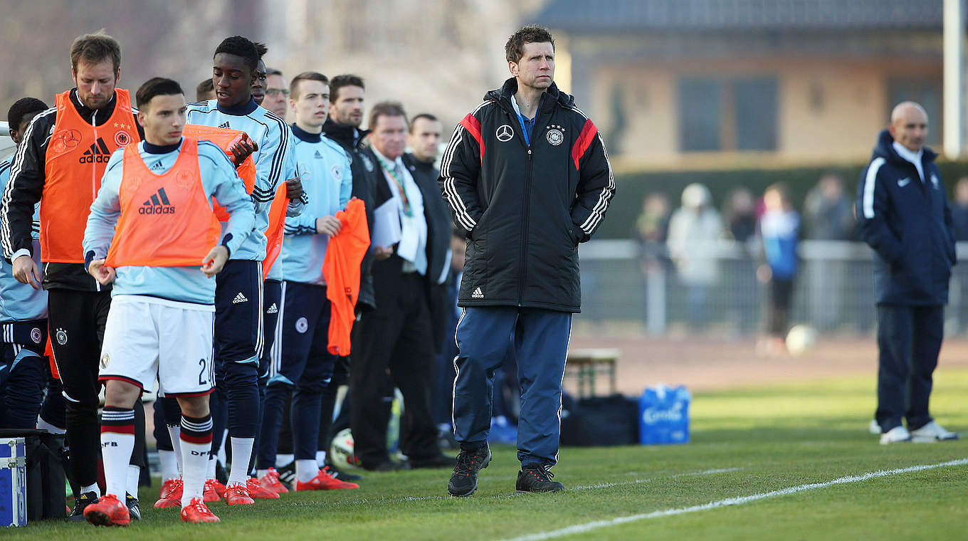 U 18-Trainer Guido Streichsbier: "Um erfolgreich zu sein, braucht es ein starkes Team" © 2015 Getty Images