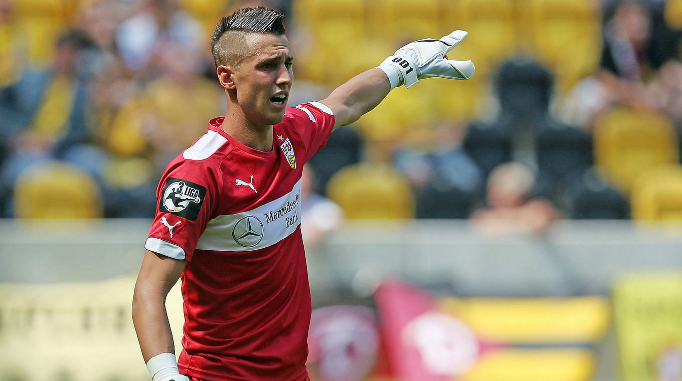 VfB-Torhüter Odisseas Vlachodimos: "Wir sind noch nicht ganz durch" © 2014 Getty Images