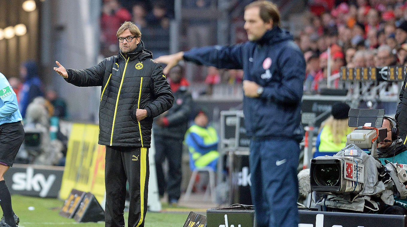 Werdegang wie Jürgen Klopp: Thomas Tuchel (r.) wechselt von Mainz nach Dortmund © imago sportfotodienst