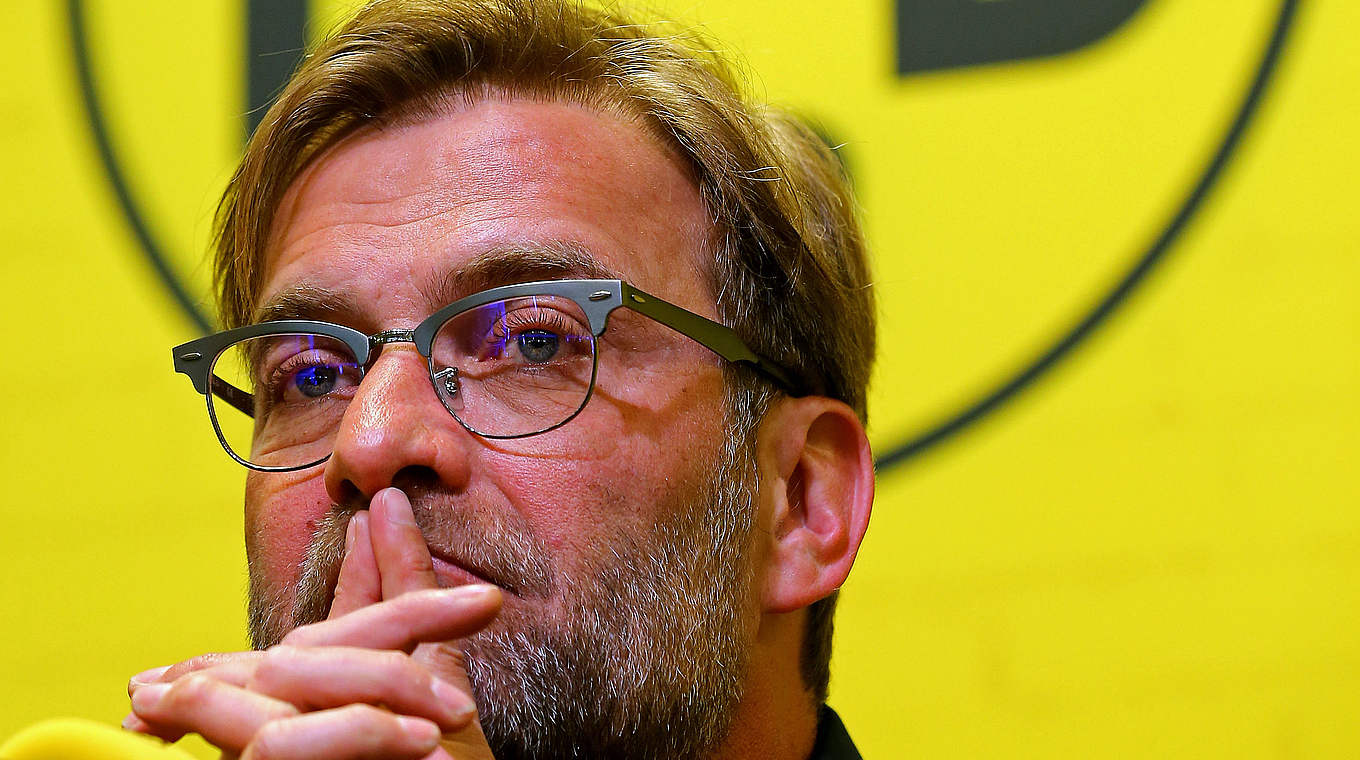 Klopp: "I feel that Borussia Dortmund need a change" © 2015 Getty Images
