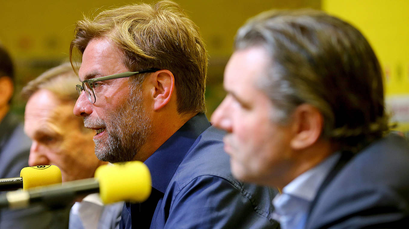 Jürgen Klopp: "It doesn't have anything to do with the current situation"  © 2015 Getty Images