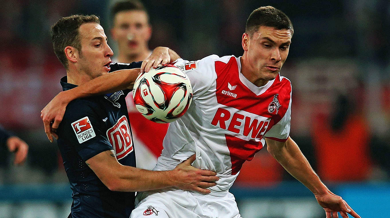 It's expected to be a hard-fought match between Hertha and Köln  © 2014 Getty Images
