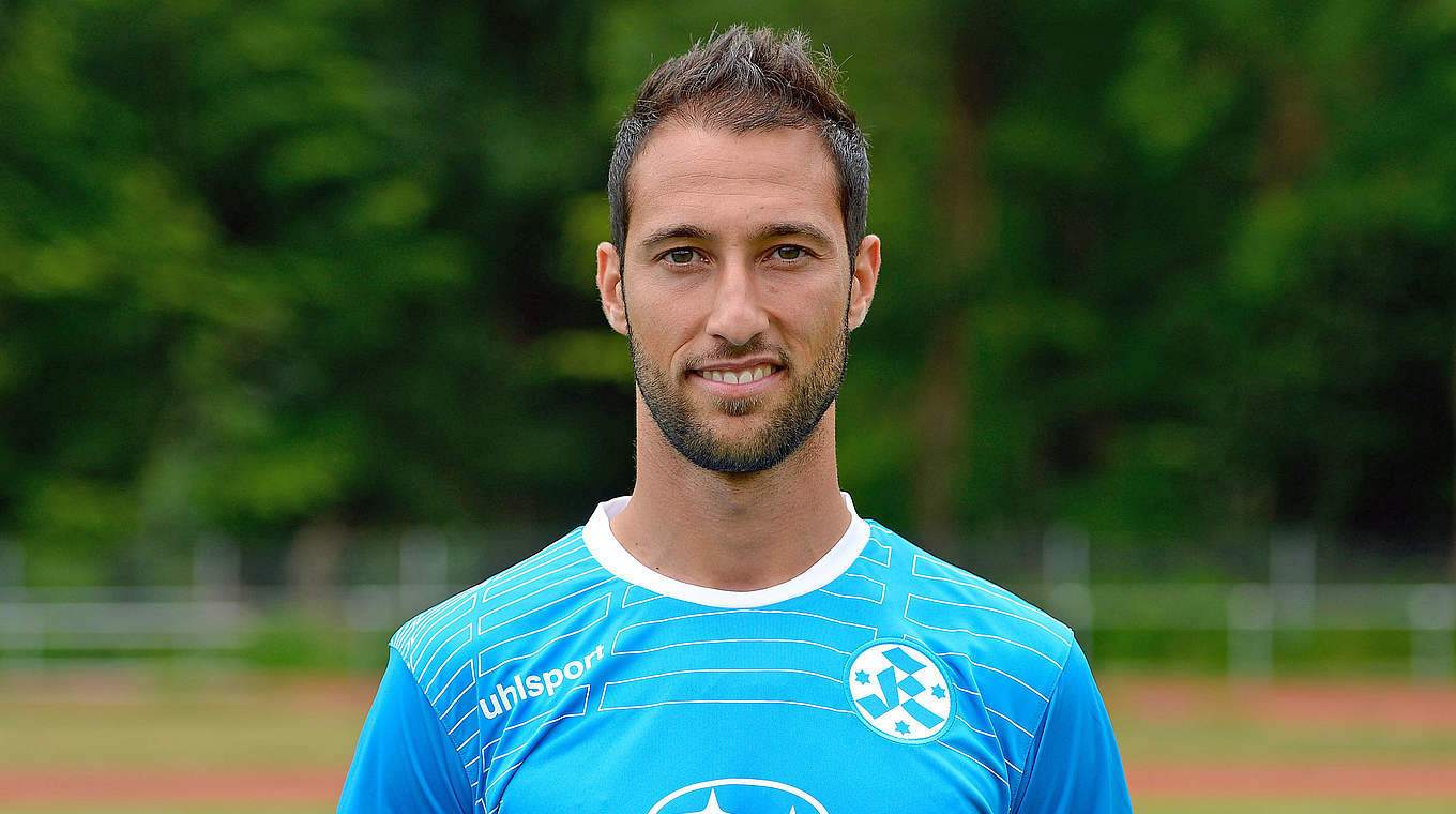 Fällt wohl bis zum Saisonende aus: Marco Calamita von den Stuttgarter Kickers © 2014 Getty Images