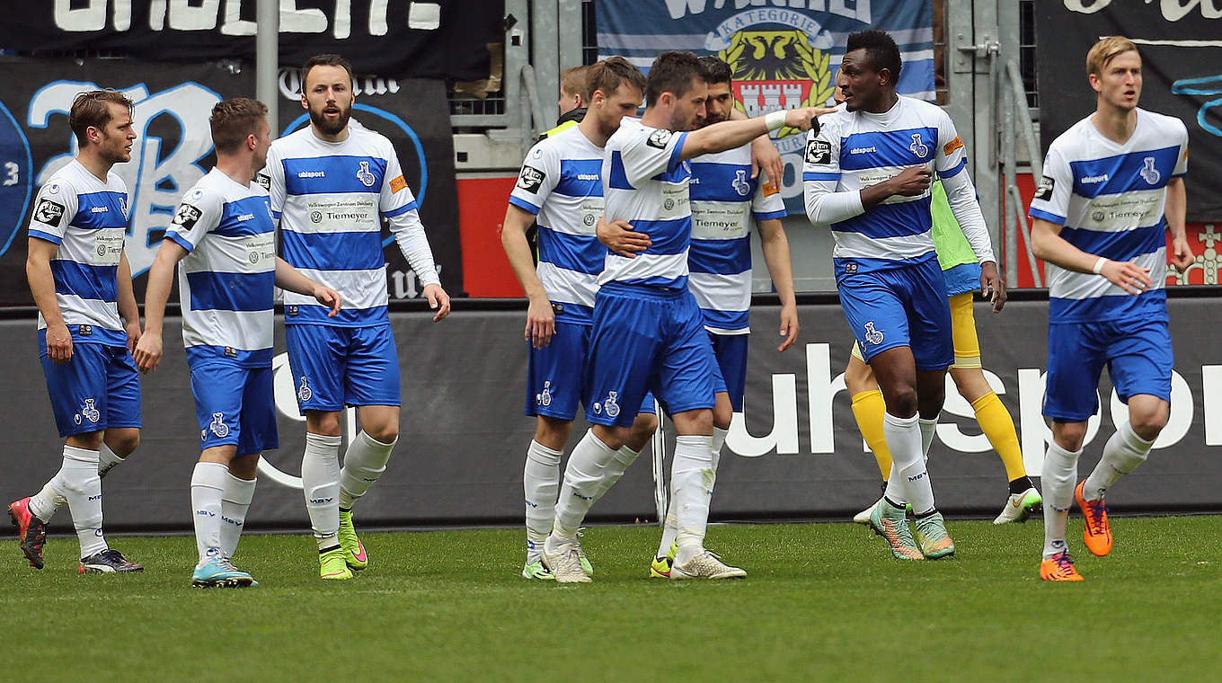 Wollen den dritten Platz verteidigen: Die Zebras um Kingsley Onuegbu (2.v.r.) © 2015 Getty Images