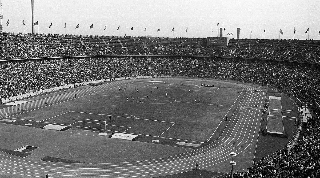 The game took place on 26th September 1969 at the Olympic Stadium in Berlin © imago sportfotodienst